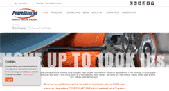 Desktop Screenshot of powerhandling.com