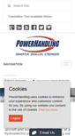 Mobile Screenshot of powerhandling.com